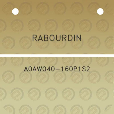 rabourdin-a0aw040-160p1s2