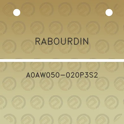 rabourdin-a0aw050-020p3s2