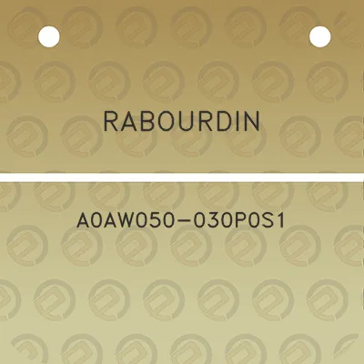 rabourdin-a0aw050-030p0s1