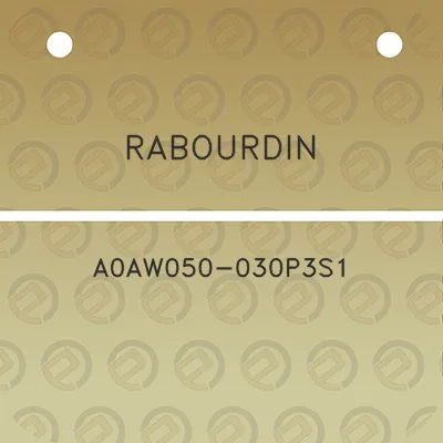 rabourdin-a0aw050-030p3s1