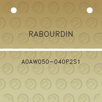 rabourdin-a0aw050-040p2s1