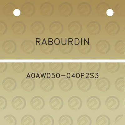 rabourdin-a0aw050-040p2s3