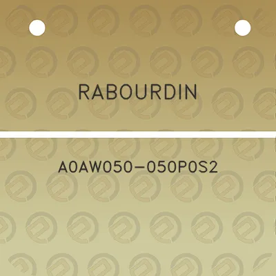 rabourdin-a0aw050-050p0s2