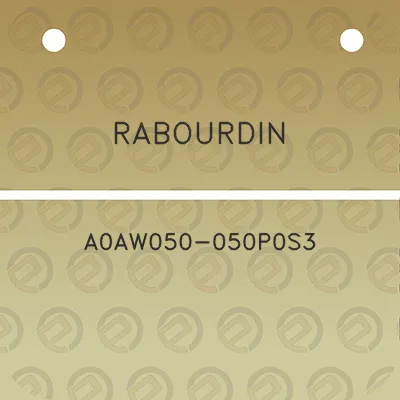 rabourdin-a0aw050-050p0s3