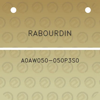 rabourdin-a0aw050-050p3s0