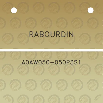 rabourdin-a0aw050-050p3s1