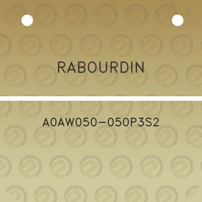 rabourdin-a0aw050-050p3s2