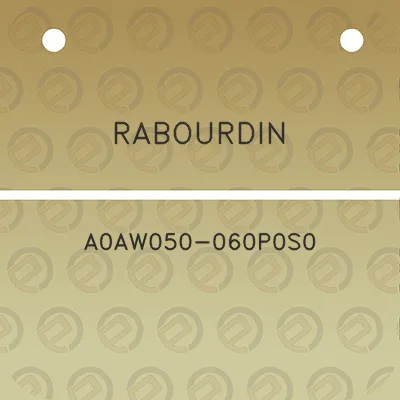 rabourdin-a0aw050-060p0s0