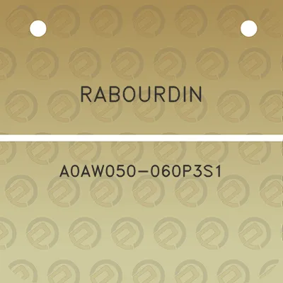 rabourdin-a0aw050-060p3s1