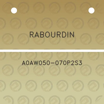 rabourdin-a0aw050-070p2s3