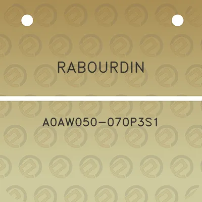 rabourdin-a0aw050-070p3s1