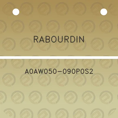 rabourdin-a0aw050-090p0s2