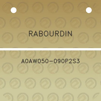 rabourdin-a0aw050-090p2s3