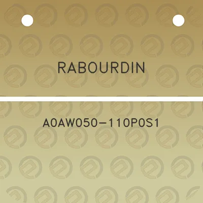 rabourdin-a0aw050-110p0s1