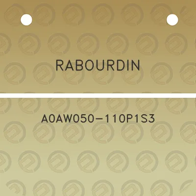 rabourdin-a0aw050-110p1s3