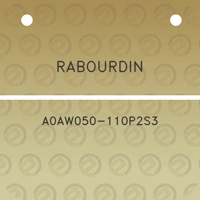 rabourdin-a0aw050-110p2s3