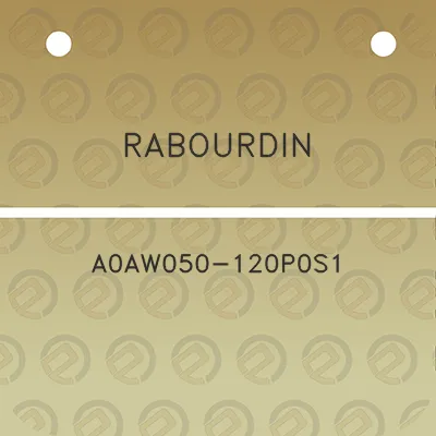 rabourdin-a0aw050-120p0s1