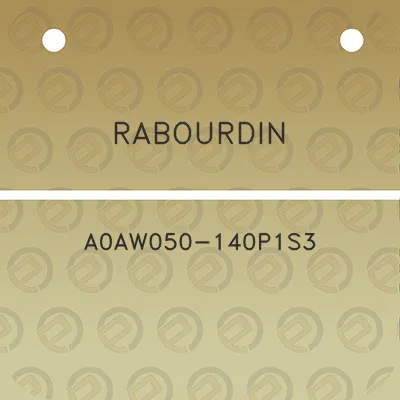 rabourdin-a0aw050-140p1s3