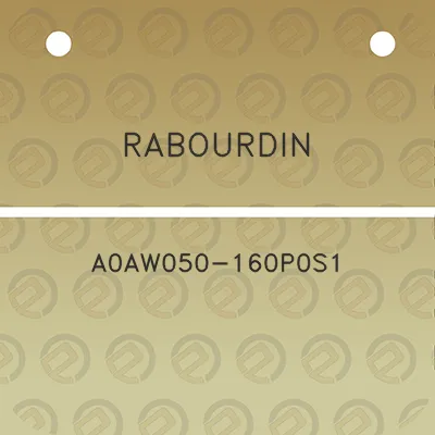 rabourdin-a0aw050-160p0s1