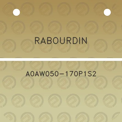 rabourdin-a0aw050-170p1s2