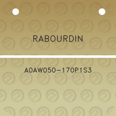 rabourdin-a0aw050-170p1s3