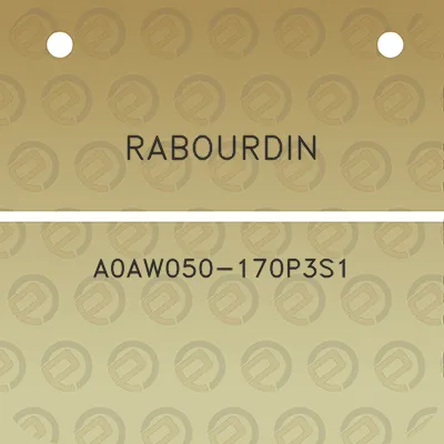 rabourdin-a0aw050-170p3s1