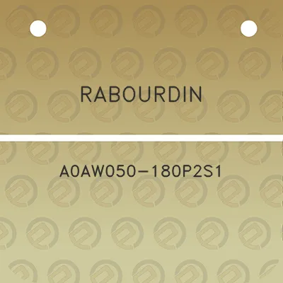 rabourdin-a0aw050-180p2s1