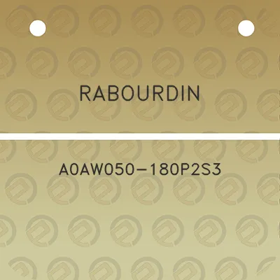 rabourdin-a0aw050-180p2s3