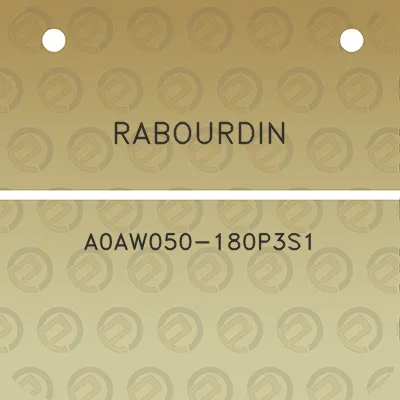 rabourdin-a0aw050-180p3s1