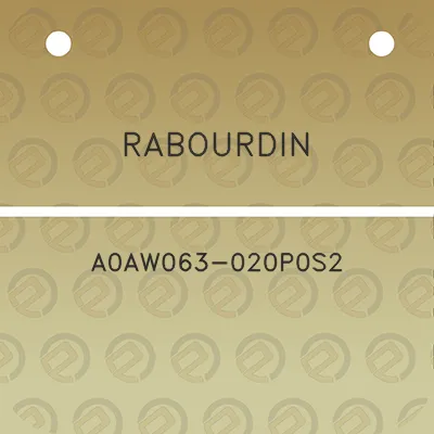 rabourdin-a0aw063-020p0s2