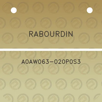 rabourdin-a0aw063-020p0s3