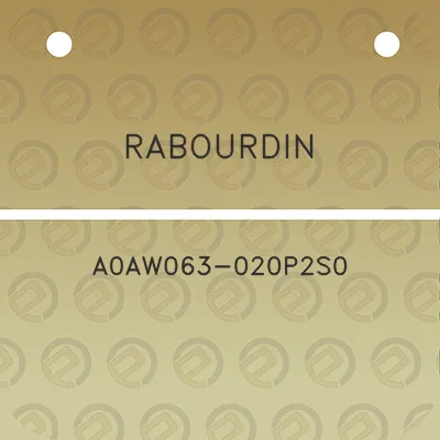 rabourdin-a0aw063-020p2s0