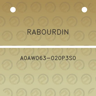 rabourdin-a0aw063-020p3s0