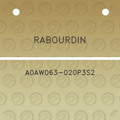 rabourdin-a0aw063-020p3s2