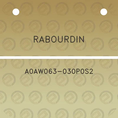 rabourdin-a0aw063-030p0s2