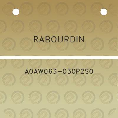 rabourdin-a0aw063-030p2s0