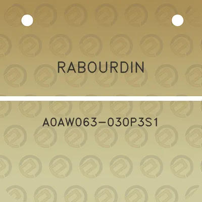 rabourdin-a0aw063-030p3s1