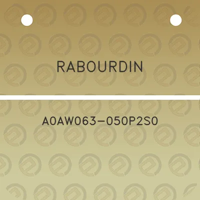 rabourdin-a0aw063-050p2s0