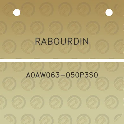 rabourdin-a0aw063-050p3s0