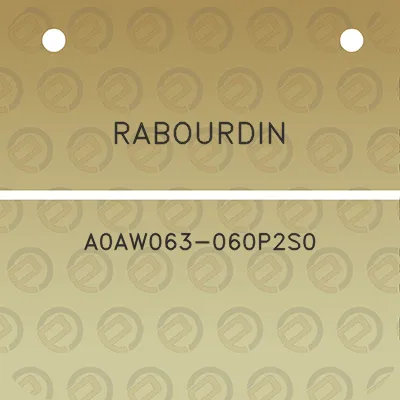 rabourdin-a0aw063-060p2s0