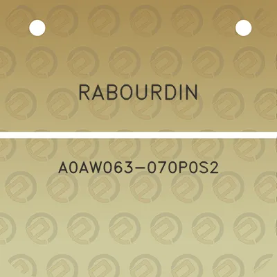 rabourdin-a0aw063-070p0s2