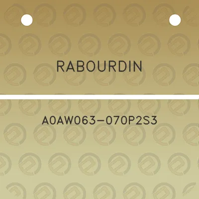 rabourdin-a0aw063-070p2s3