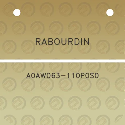 rabourdin-a0aw063-110p0s0