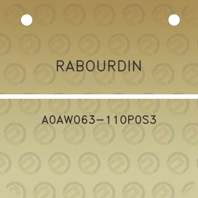 rabourdin-a0aw063-110p0s3