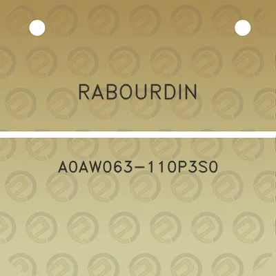 rabourdin-a0aw063-110p3s0