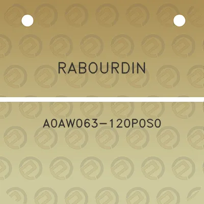 rabourdin-a0aw063-120p0s0