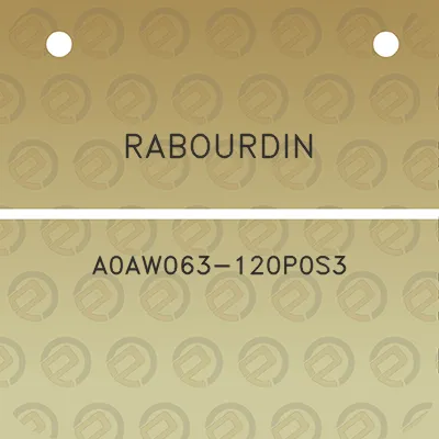 rabourdin-a0aw063-120p0s3