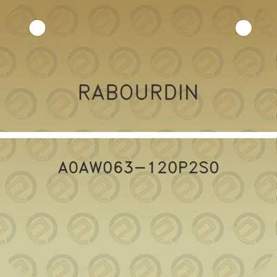 rabourdin-a0aw063-120p2s0