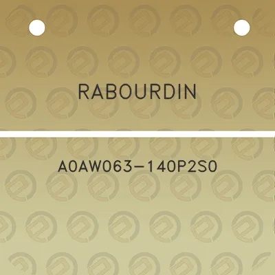 rabourdin-a0aw063-140p2s0