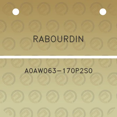 rabourdin-a0aw063-170p2s0